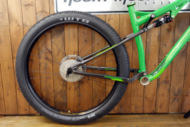 ぎりぎりですが、27.5ｘ2.8が装着可能。