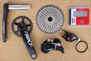 SRAMとRACEFACEを用いた1×11駆動系