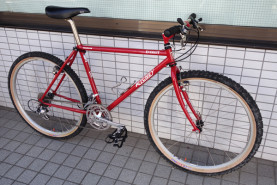 1990 Ritchey Everest 私目所有のビンテージリッチーであります。