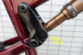 ジオメトリーとサスペンションレートを可変出来るRIDE9システム