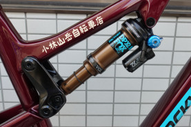 リアショックはFox最新のFloat DPX2 Factory付き